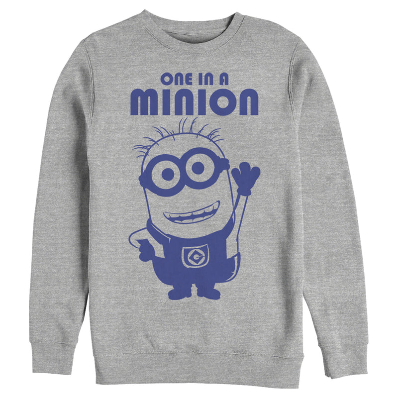 Men's Despicable Me One in Minion Wave Sweatshirt