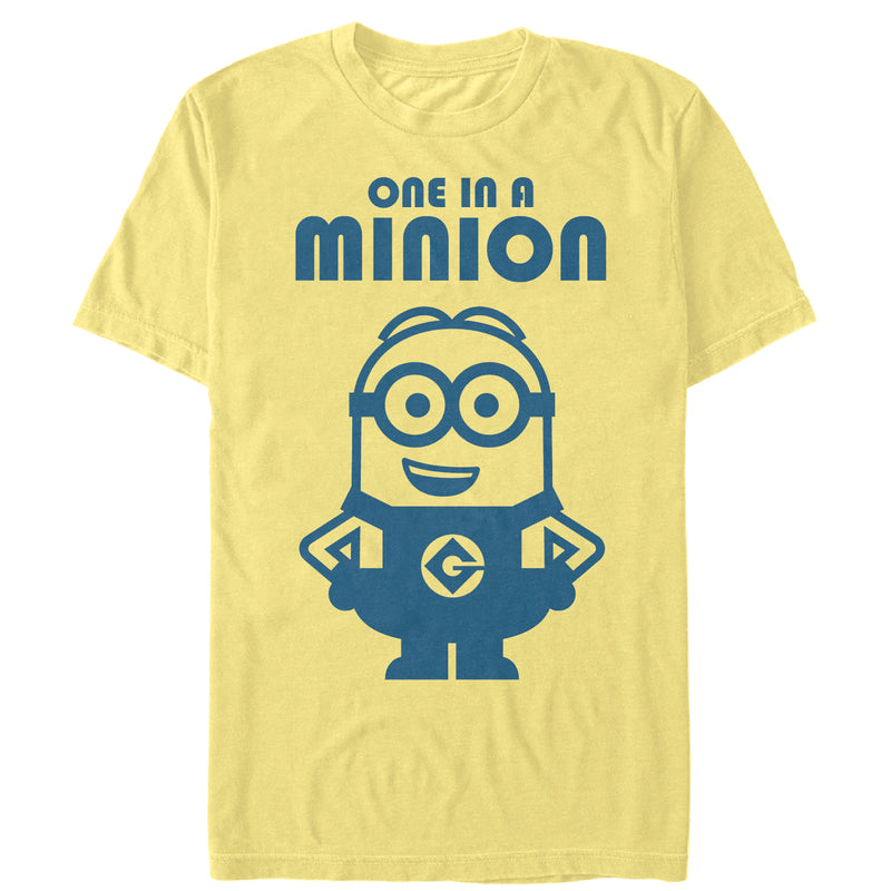 Men's Despicable Me One in Minion Smile T-Shirt