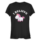 Junior's Despicable Me I Believe Unicorns T-Shirt