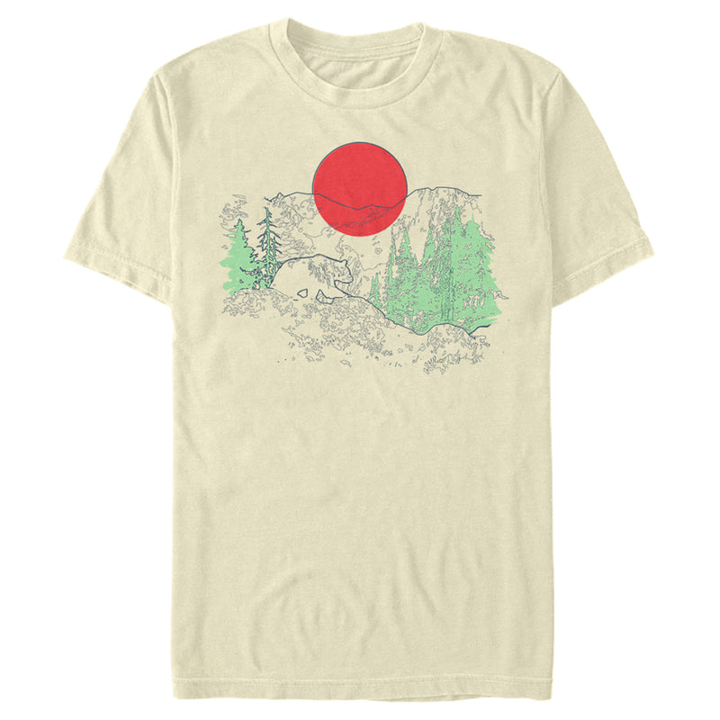 Men's Lost Gods Mountain Bear at Dusk T-Shirt
