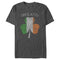 Men's Lost Gods St. Patrick's Day Distressed Irish Clover Flag T-Shirt