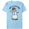 Men's Lost Gods Christmas Snowman Dad T-Shirt