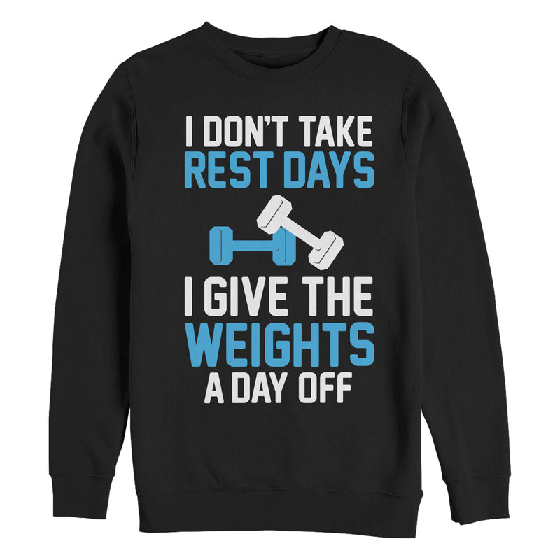 Men's CHIN UP Weight Day Off Sweatshirt