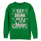 Men's Lost Gods Christmas Eat, Drink, Be Merry Sweatshirt