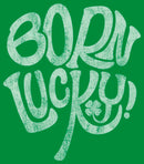 Men's Lost Gods St. Patrick's Day Born Lucky! T-Shirt