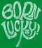 Men's Lost Gods St. Patrick's Day Born Lucky! T-Shirt