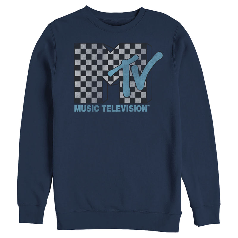 Men's MTV Checkered Logo Sweatshirt
