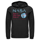 Men's NASA Space Vacation Expert Out Of This World! Pull Over Hoodie