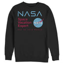 Men's NASA Space Vacation Expert Out Of This World! Sweatshirt