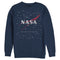 Men's NASA Circle Distressed Space Logo Sweatshirt