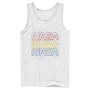 Men's NASA Rainbow Repeat Logo Tank Top