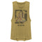 Junior's NASA Color Pop Launch Edgy Palm Tree Festival Muscle Tee