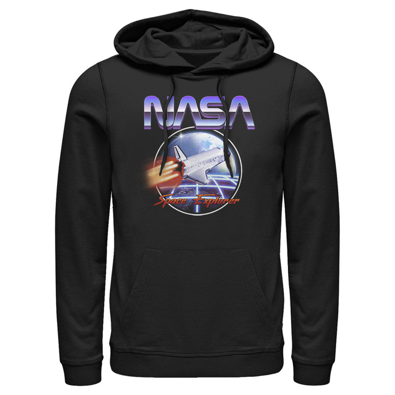 Men's NASA Retro Space Explorer Pull Over Hoodie