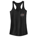 Junior's NASA Sleek Logo Racerback Tank Top