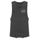 Junior's NASA Sleek Logo Festival Muscle Tee