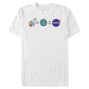 Men's NASA Emoji Space Equation T-Shirt