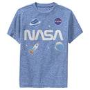 Boy's NASA Logo Space Emoji Performance Tee