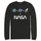 Men's NASA Emoji Space Logo Equation Long Sleeve Shirt