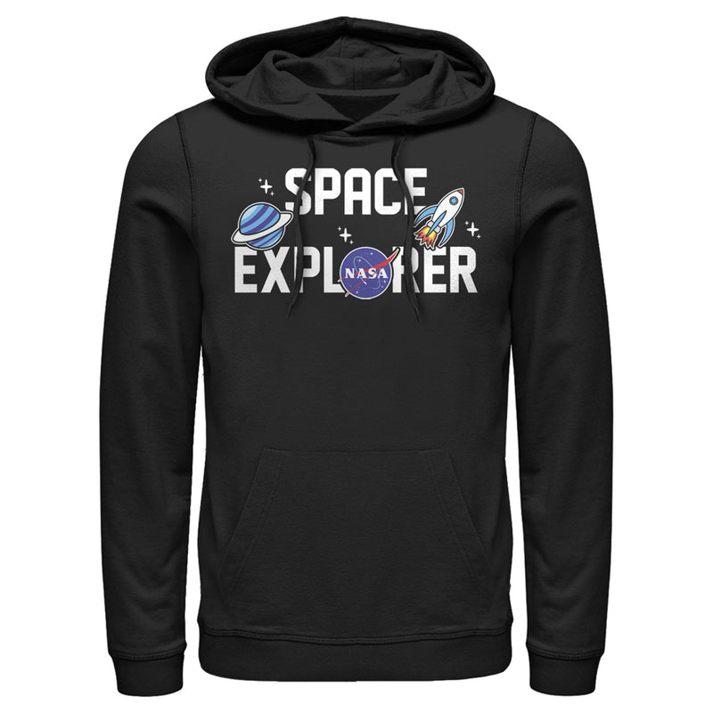 Men's NASA Space Explorer Pull Over Hoodie