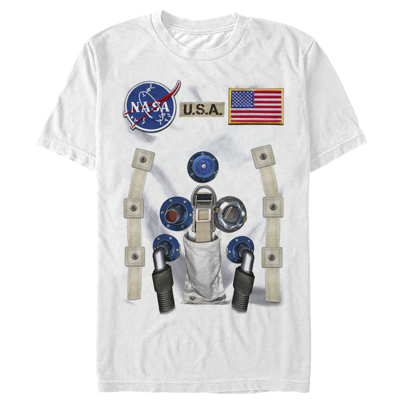 Men's NASA U.S.A. Astronaut Suit Costume T-Shirt