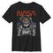 Boy's NASA Astronaut Moon Reflection Vintage Retro T-Shirt