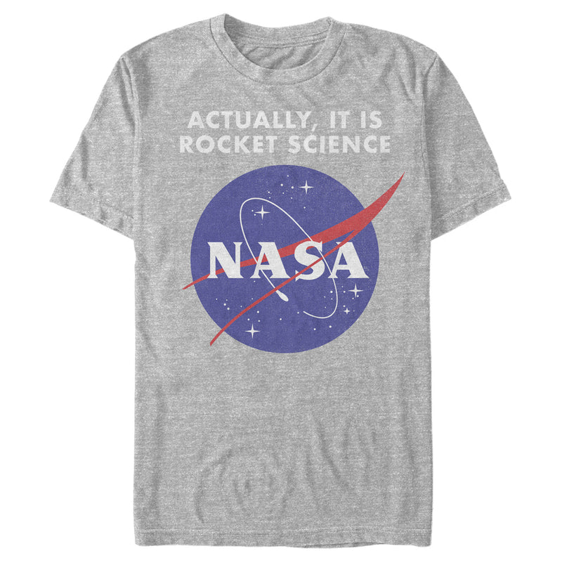 Men's NASA Rocket Science Logo T-Shirt