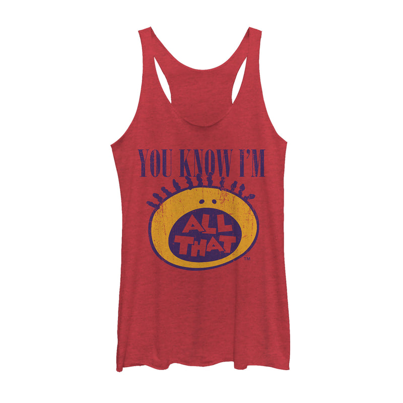Women's All That You Know Racerback Tank Top
