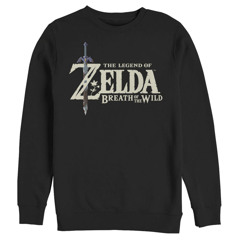 Men's Nintendo Zelda Breath of the Wild Logo Sweatshirt