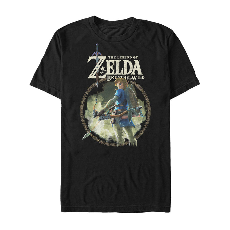 Men's Nintendo Legend of Zelda Breath of the Wild Circle T-Shirt