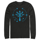 Men's Nintendo Zelda Breath of the Wild Eye Long Sleeve Shirt