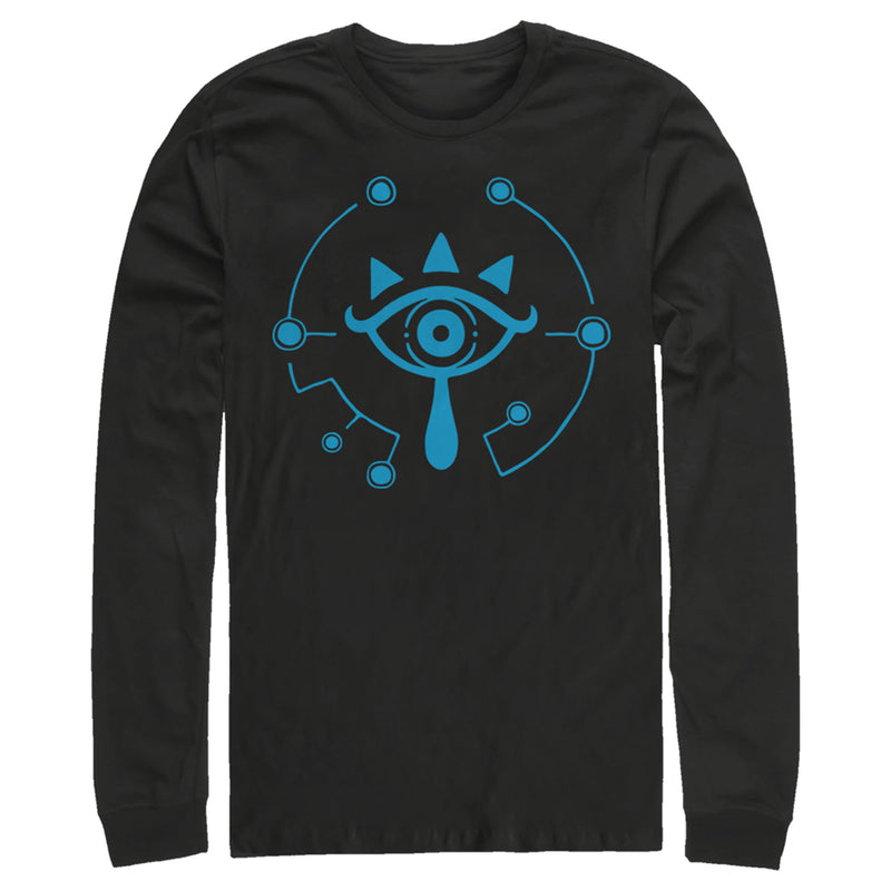 Men's Nintendo Zelda Breath of the Wild Eye Long Sleeve Shirt