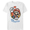 Men's Nintendo Mario Heart Portrait T-Shirt