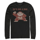 Men's Nintendo It's on Like Donkey Kong Long Sleeve Shirt