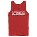 Men's Nintendo Super NES Text Logo Tank Top