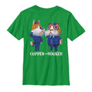 Boy's Nintendo Animal Crossing Police Dogs T-Shirt