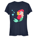 Junior's The Little Mermaid Ariel Love T-Shirt