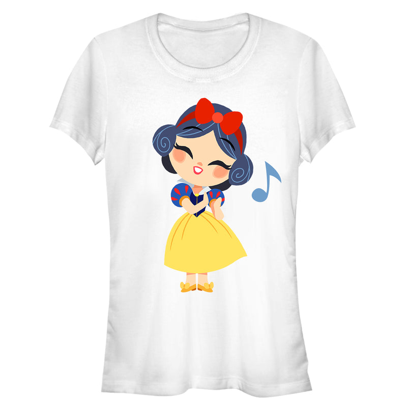 Junior's Snow White and the Seven Dwarfs Cartoon Song T-Shirt