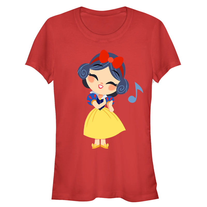 Junior's Snow White and the Seven Dwarfs Cartoon Song T-Shirt