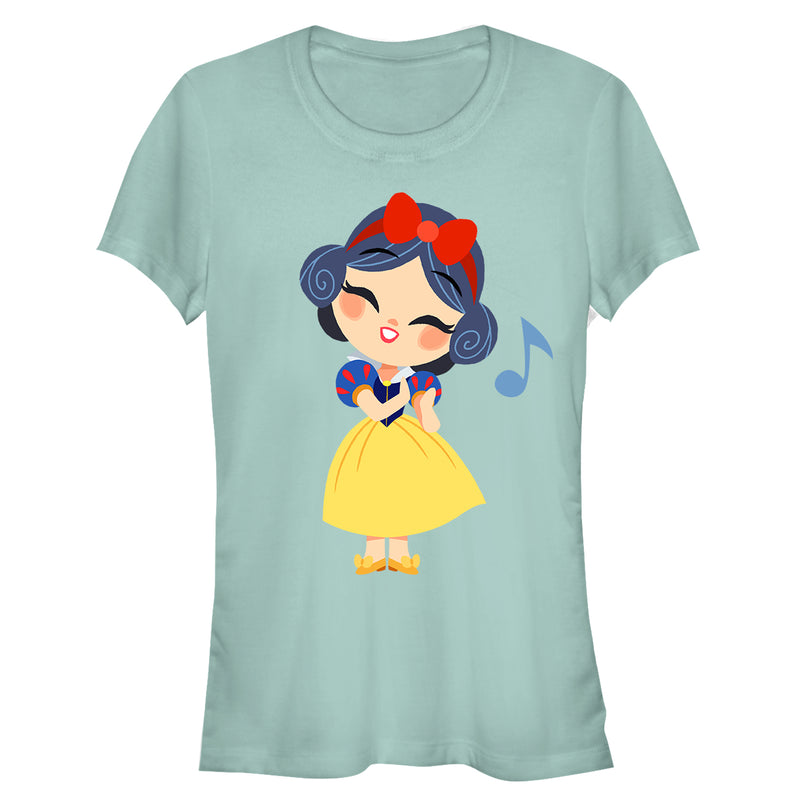 Junior's Snow White and the Seven Dwarfs Cartoon Song T-Shirt