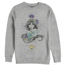 Men's Aladdin Jasmine Character Frame Sweatshirt