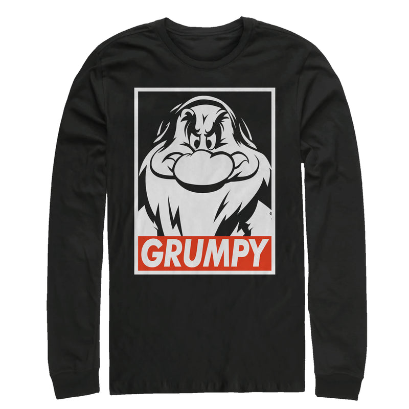 Men's Snow White and the Seven Dwarfs Grumpy Long Sleeve Shirt