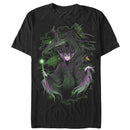 Men's Sleeping Beauty Artistic Maleficent T-Shirt