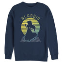 Men's Aladdin Retro Jasmine Grid Sweatshirt