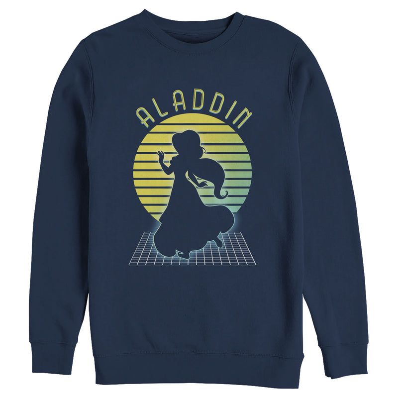 Men's Aladdin Retro Jasmine Grid Sweatshirt