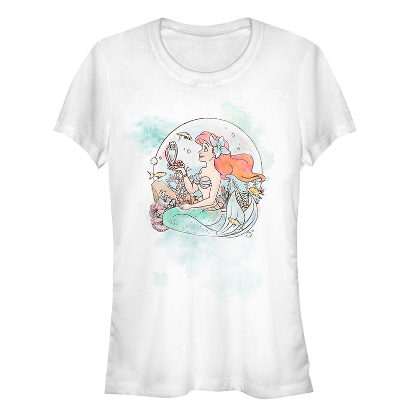 Junior's The Little Mermaid Ariel's Collection T-Shirt