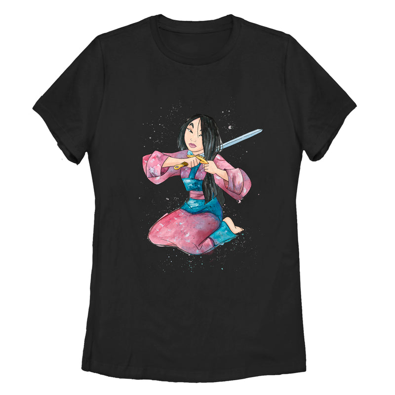 Women's Mulan Warrior Hair T-Shirt