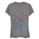 Junior's Snow White and the Seven Dwarfs Apple Bite T-Shirt