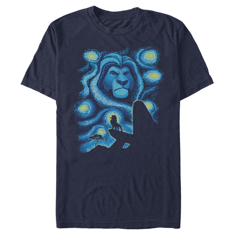 Men's Lion King Starry Night Pride Rock T-Shirt