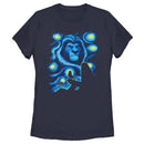 Women's Lion King Starry Night Pride Rock T-Shirt