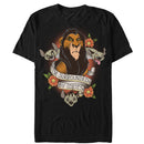 Men's Lion King Scar Surrounded By Idiots Tattoo T-Shirt